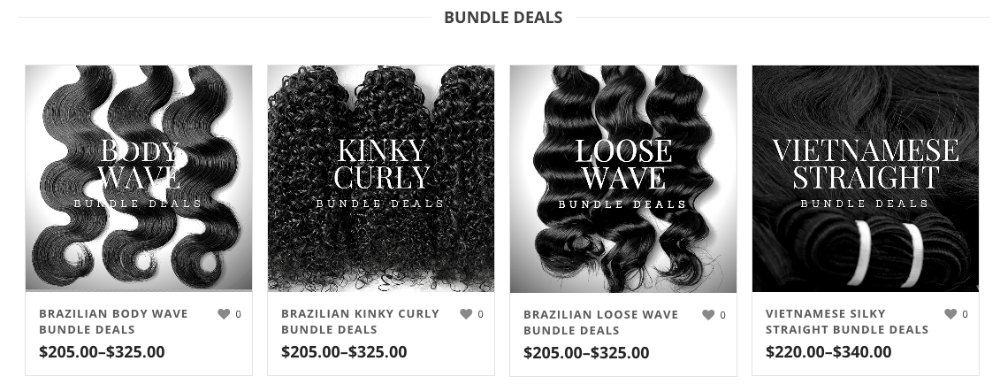 hair extension bundle deals