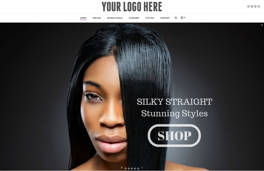 Hair Extension Website