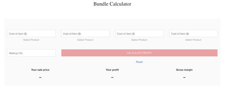 bundle calculator bundle calculator