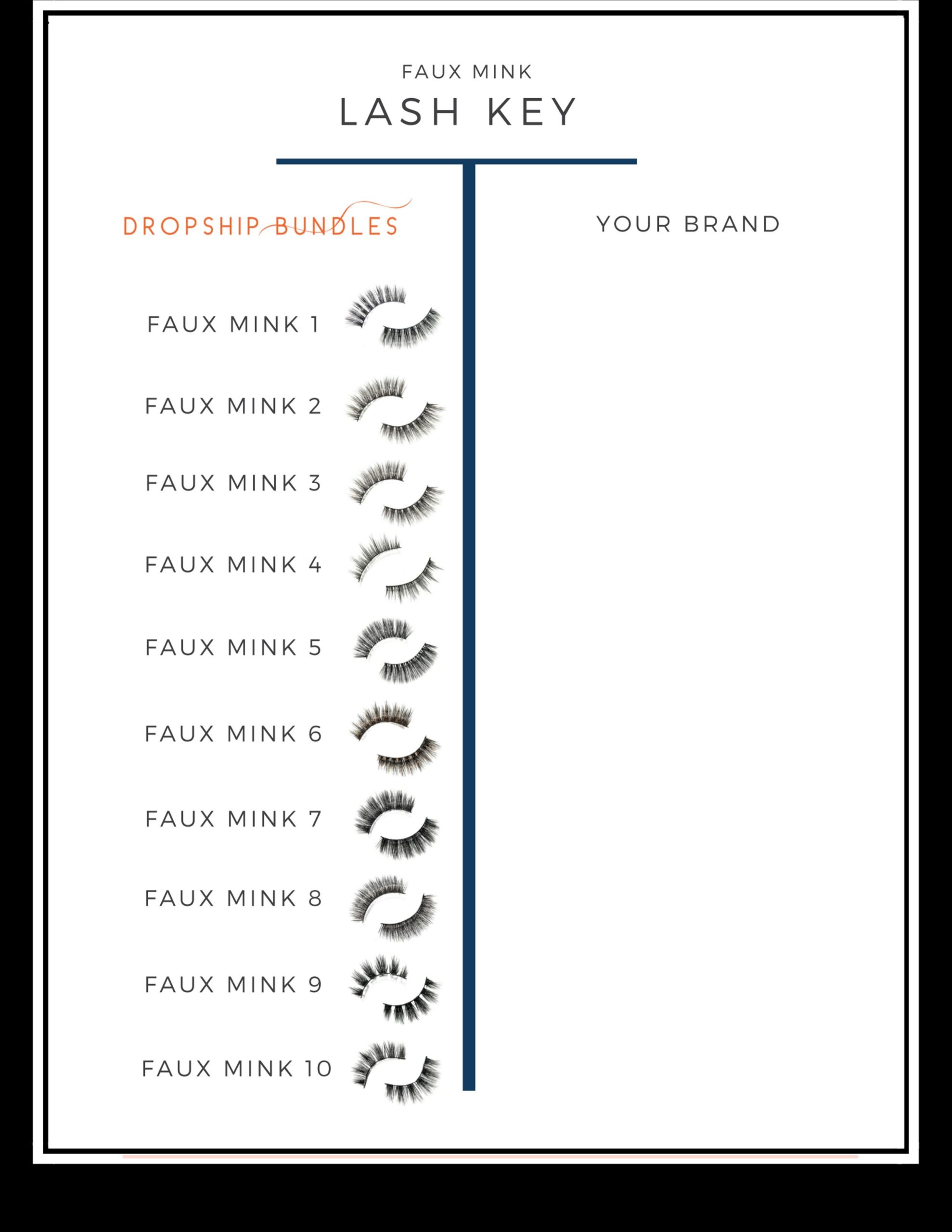 Faux Mink Your Lash Key Low