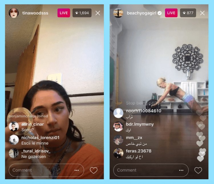 ig live 2