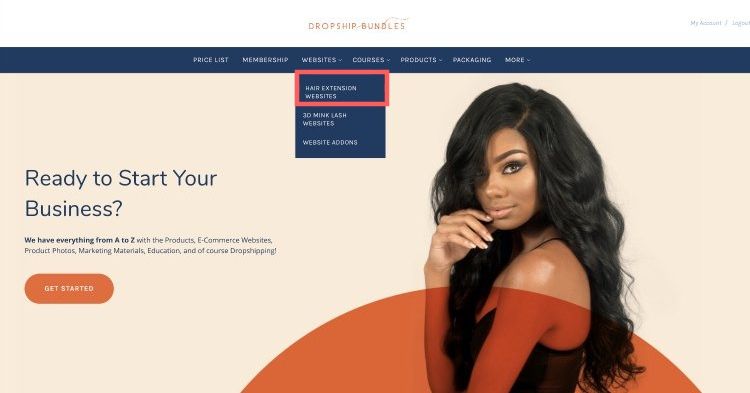 website menu bar website menu bar