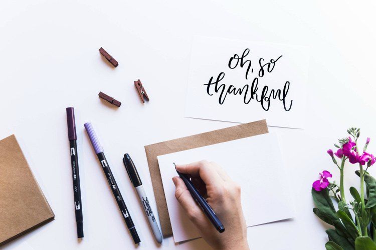 handwritten thank you handwritten thank you