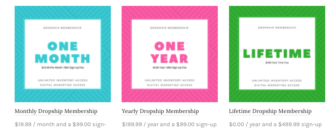 MEMBERSHIP OPTIONS DROPSHIP BUNDLES MEMBERSHIP OPTIONS DROPSHIP BUNDLES