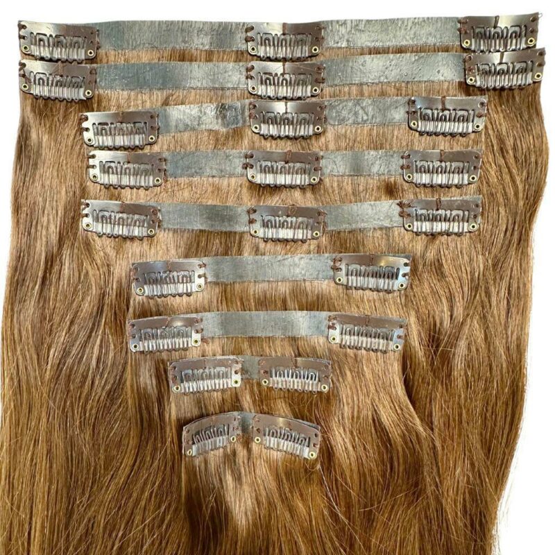 Medium Brown Seamless Clip-In - Image 3