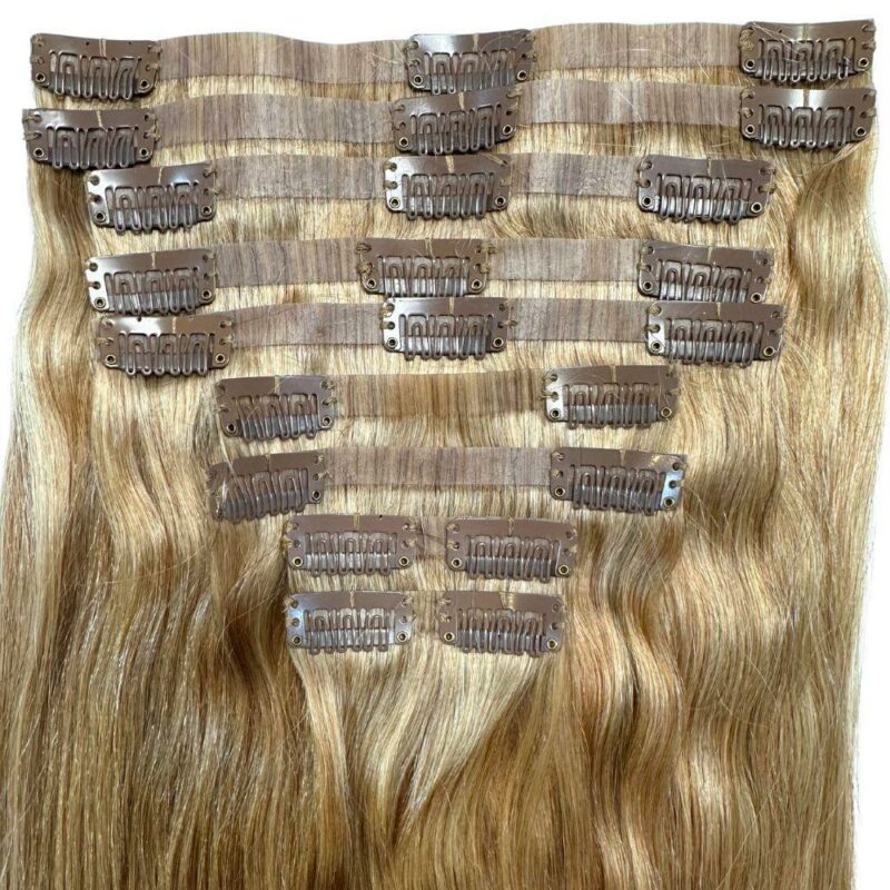 Honey Blonde Seamless Clip-In - Image 2