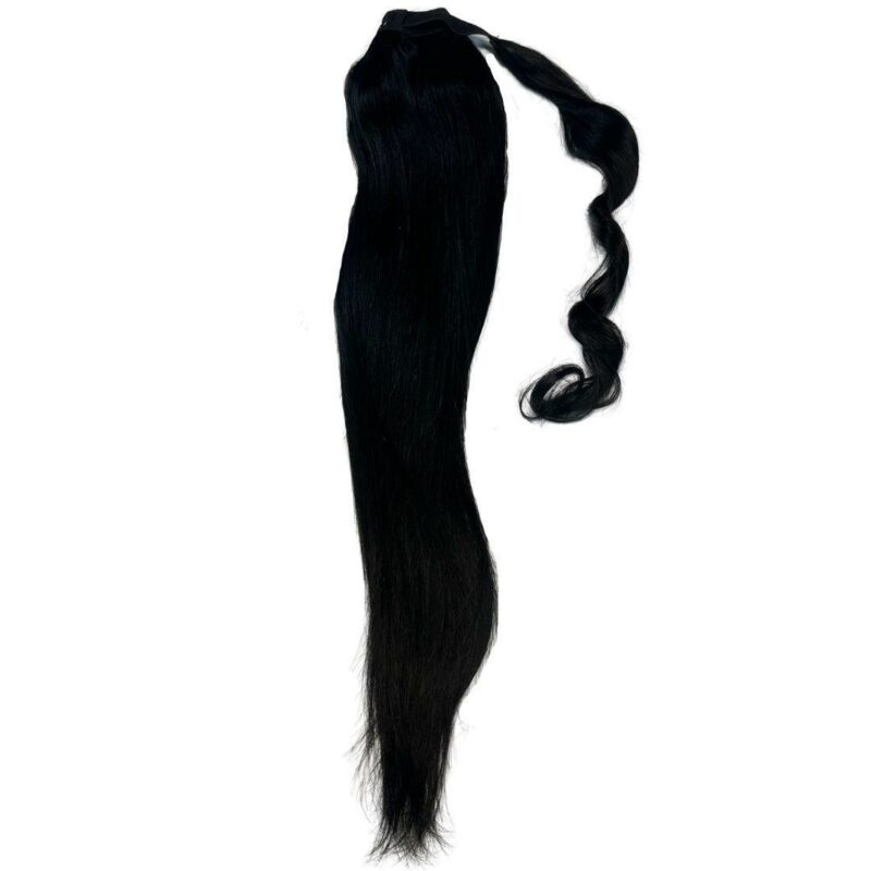 Jet Black Ponytail - Image 5