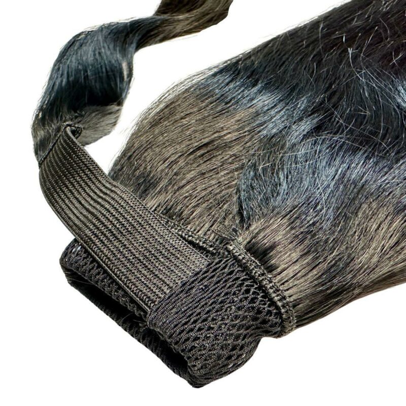 Jet Black Ponytail - Image 2