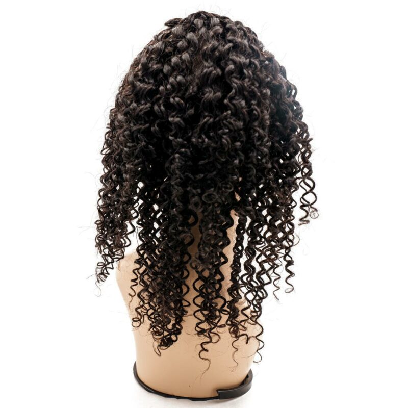 Curly Skin Polyurethane Medical Wig - Image 5
