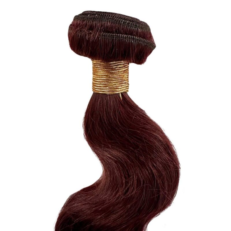 Burgundy Body Wave Bundle Deals - Image 2