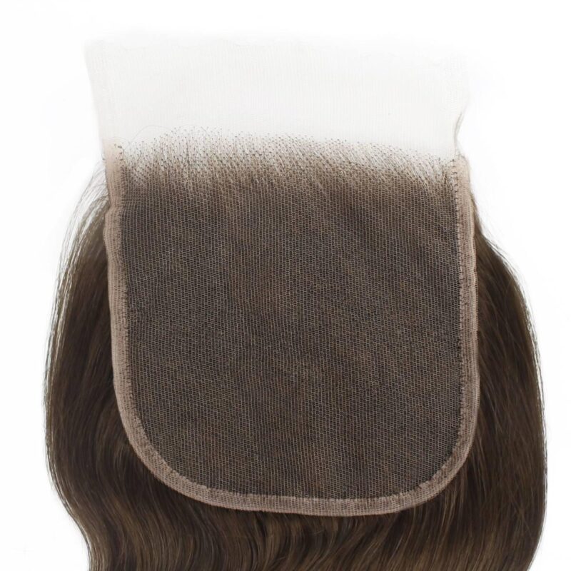 Medium Brown Body Wave 5x5 HD Closure - Image 2