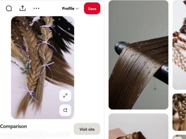screen from hair extensions board